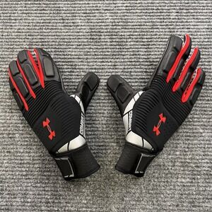 Under Armour Combat Size 2XL Dark Camo FF Football Gloves SFIA Certified NIB